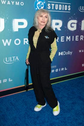Debbie Harry bei der Weltpremiere des Kinofilms Supergirl an der Brooklyn Academy of Music. New York, 22.06.2026 *** Debbie Harry at the world premiere of the movie Supergirl at the Brooklyn Academy of Music in New York, June 22, 2026,detected_source_language Foto:xB.xHinex xFuturexImagex supergirl_ny_6624