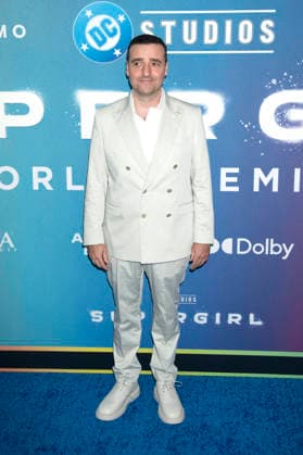 David Krumholtz bei der Weltpremiere des Kinofilms Supergirl an der Brooklyn Academy of Music. New York, 22.06.2026 *** David Krumholtz at the world premiere of the movie Supergirl at the Brooklyn Academy of Music in New York, June 22, 2026,detected_source_language Foto:xB.xHinex xFuturexImagex supergirl_ny_6638