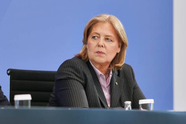 Berlin, Deutschland, 23.06.2026: Bundeskanzleramt: Übergabe des Berichts der Alterssicherungskommission: Bundesministerin für Arbeit und Soziales Bärbel Bas (SPD) *** Berlin, Germany, June 23, 2026, Federal Chancellery Copyright: xdtsxNachrichtenagenturx dts_124442
