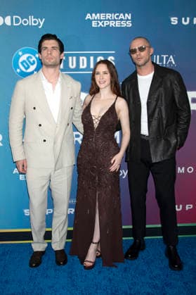 David Corenswet, Rachel Brosnahan und Nicholas Hoult bei der Weltpremiere des Kinofilms Supergirl an der Brooklyn Academy of Music. New York, 22.06.2026 *** David Corenswet, Rachel Brosnahan, and Nicholas Hoult at the world premiere of the movie Supergirl at the Brooklyn Academy of Music in New York, June 22, 2026,detected_source_language Foto:xB.xHinex xFuturexImagex supergirl_ny_6695