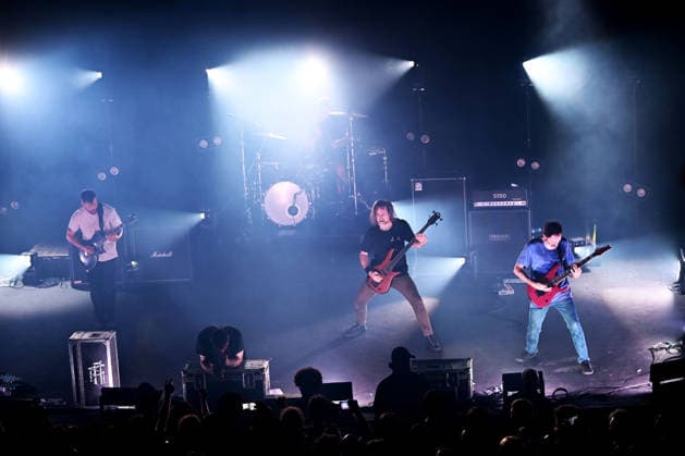 The Dillinger Escape Plan performing at Forum in London LONDON, ENGLAND - JUNE 22: Ben Weinman, Dimitri Minakakis, Billy Rymer, Liam Wilson and James Love of ˜The Dillinger Escape Plan™ performing at Forum on June 22, 2026 in London, England. CAP MAR MAR Great Britain UK Copyright: xMartinxHarris CapitalxPicturesx