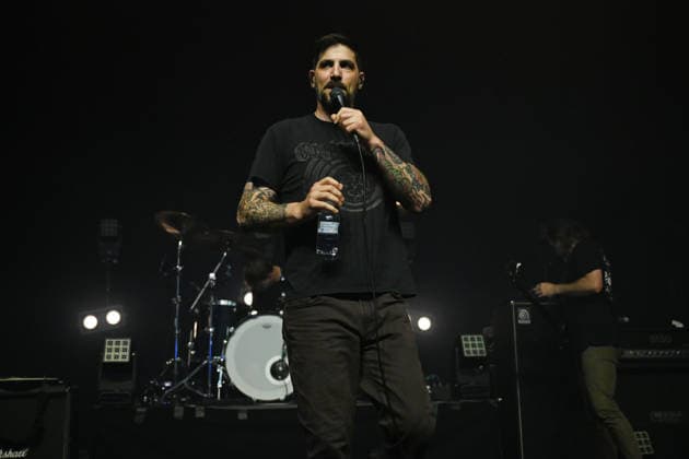 The Dillinger Escape Plan performing at Forum in London LONDON, ENGLAND - JUNE 22: Dimitri Minakakis of ˜The Dillinger Escape Plan™ performing at Forum on June 22, 2026 in London, England. CAP MAR MAR Great Britain UK Copyright: xMartinxHarris CapitalxPicturesx