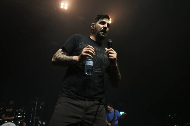 The Dillinger Escape Plan performing at Forum in London LONDON, ENGLAND - JUNE 22: Dimitri Minakakis of ˜The Dillinger Escape Plan™ performing at Forum on June 22, 2026 in London, England. CAP MAR MAR Great Britain UK Copyright: xMartinxHarris CapitalxPicturesx