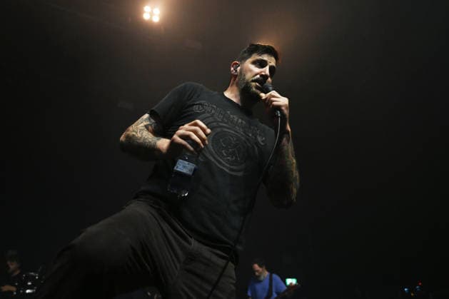 The Dillinger Escape Plan performing at Forum in London LONDON, ENGLAND - JUNE 22: Dimitri Minakakis of ˜The Dillinger Escape Plan™ performing at Forum on June 22, 2026 in London, England. CAP MAR MAR Great Britain UK Copyright: xMartinxHarris CapitalxPicturesx