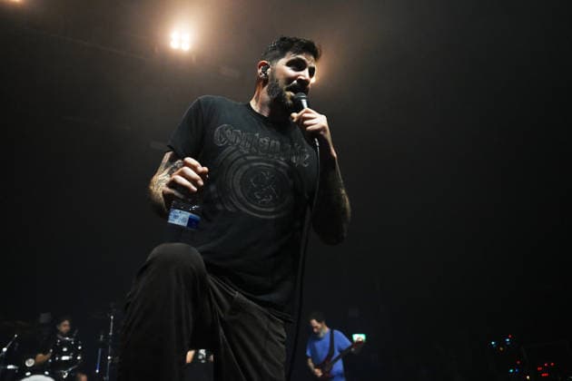 The Dillinger Escape Plan performing at Forum in London LONDON, ENGLAND - JUNE 22: Dimitri Minakakis of ˜The Dillinger Escape Plan™ performing at Forum on June 22, 2026 in London, England. CAP MAR MAR Great Britain UK Copyright: xMartinxHarris CapitalxPicturesx