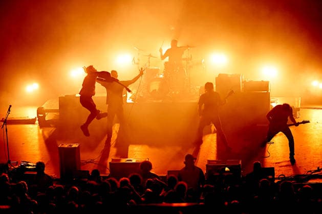 The Dillinger Escape Plan performing at Forum in London LONDON, ENGLAND - JUNE 22: Ben Weinman, Dimitri Minakakis, Billy Rymer, Liam Wilson and James Love of ˜The Dillinger Escape Plan™ performing at Forum on June 22, 2026 in London, England. CAP MAR MAR Great Britain UK Copyright: xMartinxHarris CapitalxPicturesx