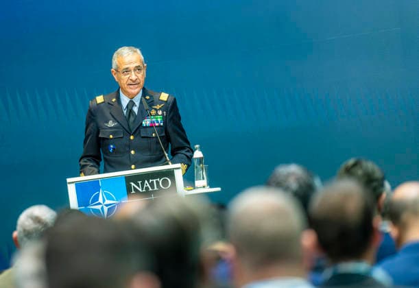 Aurelio Colagrande - Allied Foresight Conference 2026 EUR, Deutschland, Berlin, 23.06.2026: Aurelio Colagrande - NATO General . Die Allied Foresight Conference ist ein Forum für den internationalen Austausch über strategische Zukunftsfragen. Ziel der Veranstaltung ist es, Perspektiven aus Militär, Politik, Wissenschaft und Gesellschaft zusammenzuführen und den Blick über aktuelle Krisen hinaus auf sicherheitspolitische Herausforderungen und die Verteidigungsfähigkeit aller NATO-Staaten für die kommenden Jahrzehnte zu richten. *** Aurelio Colagrande Allied Foresight Conference 2026 EUR, Germany, Berlin, June 23, 2026 Aurelio Colagrande, NATO General The Allied Foresight Conference is a forum for international exchange on strategic is