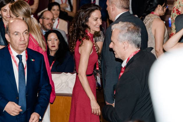 The King Presides Over the Club de Madrid’s Annual Policy Dialogue The Queen’s sister, Telma Ortiz c, during the Club de Madrid’s 2026 Annual Policy Dialogue at the Palacio de Cibeles on June 23, 2026, in Madrid, Spain. King Felipe VI presides over the Club of Madrid’s Annual Policy Dialogue on governance and the provision of global public goods in a fragmented world, coinciding with the 25th anniversary of the organization’s founding conference. The event brings together former democratic heads of state and government, experts, and influential stakeholders to address some of the most pressing challenges facing democracy and international cooperation. JUNE 23, 2026 Carlos Lujá Madrid, Spain,detected_source_language  Copyright: xCarlosxLujanx 7616511