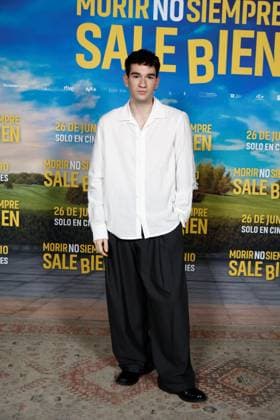 Photo Call for the Movie Dying Doesnt Always Work Out Actor Jorge Motos poses at the photo call for the movie Dying Doesnt Always Work Out, on June 23, 2026, in Madrid, Spain CELEBRITIES Dying Doesnt Always Work Out MOVIE CINEMA PHOTOCALL Antonio Gutié Madrid Madrid, Spain,detected_source_language  Copyright: xAntonioxGutiÃ rrezx 7616545