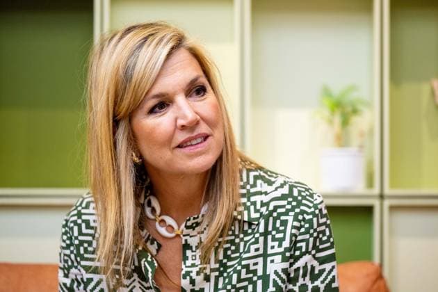 Mumbai, The Netherlands, 2026-06-23 10:04:33 MUMBAI, 23-06-2026, Her Majesty Queen Maxima visits the Republic of India from Tuesday 23 to Thursday 25 June at the invitation of the Government of India as Special Advocate of the UN Secretary-General for Financial Health (UNSGSA) PHOTO: NLBeeld Credit: NL Beeld Patrick van Emst  Copyright: xx x
