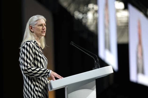 Baroness Philippa Stroud speaks at the Alliance for Responsible Citizenship Conference 2026. Image Licensed to Parsons Media. 23 06 2026. London, United Kingdom. The Alliance for Responsible Citizenship Conference 2026. Olympia London.  Copyright: xRyanxJenkinsonx xParsonsxMediax PAR-9215-0001