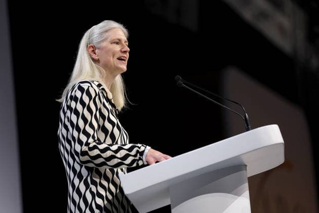 Baroness Philippa Stroud speaks at the Alliance for Responsible Citizenship Conference 2026. Image Licensed to Parsons Media. 23 06 2026. London, United Kingdom. The Alliance for Responsible Citizenship Conference 2026. Olympia London.  Copyright: xRyanxJenkinsonx xParsonsxMediax PAR-9215-0002