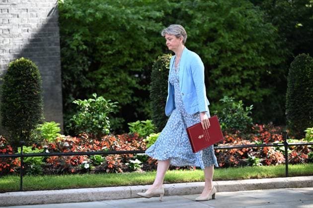 Weekly Cabinet Meeting in London LONDON, UNITED KINGDOM - JUNE 23: British Home Secretary Yvette Cooper arrives at 10 Downing Street to attend the weekly Cabinet meeting in London, United Kingdom, on June 23, 2026. Rasid Necati Aslim Anadolu London United Kingdom. Editorial use only. Please get in touch for any other usage.  Copyright: x2026xAnadoluxRasidxNecatixAslimx