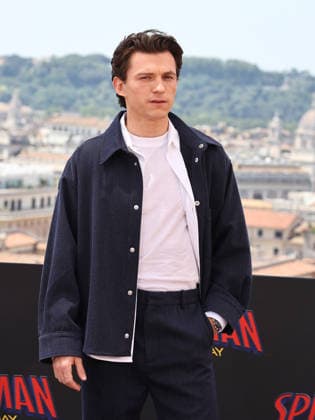 IPA85968675 - Rome, Hotel De la Ville, photocall for the movie Spider-Man: A New Beginning. Pictured: Tom Holland  Copyright: xMarcoxProvvisionatox xDxAvanzo Provvisionatox 85968675