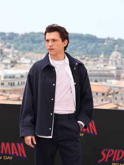IPA85968676 - Rome, Hotel De la Ville, photocall for the movie Spider-Man: A New Beginning. Pictured: Tom Holland  Copyright: xMarcoxProvvisionatox xDxAvanzo Provvisionatox 85968676
