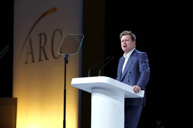 Paul Marshall speaks at the Alliance for Responsible Citizenship Conference 2026. Image Licensed to Parsons Media. 23 06 2026. London, United Kingdom. The Alliance for Responsible Citizenship Conference 2026. Olympia London.  Copyright: xAndrewxParsonsx xParsonsxMediax PAR-9216-0029