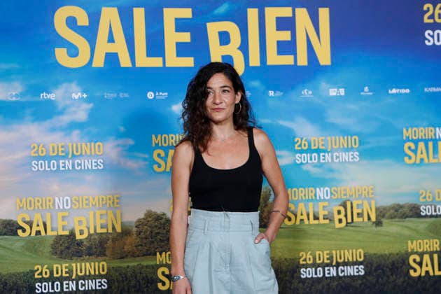 June 23, 2026, Madrid, Madrid, Spain: Spanish actress TAMARA CASELLAS poses for the media during the photocall for the presentation of the movie Morir no siempre sale bien held at Leclab Madrid. Directed by Claudia Pinto the black comedy film tells the story of two families from different social backgrounds forced to interact after the kidnapping of a corpse. The cinematic project explores social differences through irony and empathy offering a critical portrait of modern society. Madrid Spain - ZUMAo127 20260623_zep_o127_037 Copyright: xHugoxOrtunox