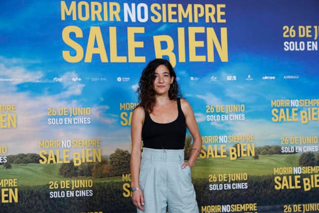 June 23, 2026, Madrid, Madrid, Spain: Spanish actress TAMARA CASELLAS poses for the media during the photocall for the presentation of the movie Morir no siempre sale bien held at Leclab Madrid. Directed by Claudia Pinto the black comedy film tells the story of two families from different social backgrounds forced to interact after the kidnapping of a corpse. The cinematic project explores social differences through irony and empathy offering a critical portrait of modern society. Madrid Spain - ZUMAo127 20260623_zep_o127_043 Copyright: xHugoxOrtunox