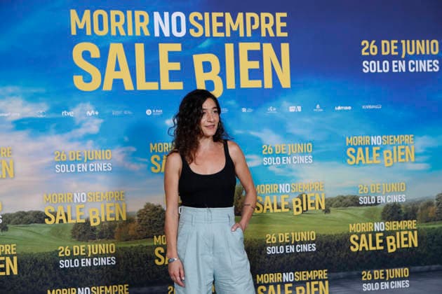 June 23, 2026, Madrid, Madrid, Spain: Spanish actress TAMARA CASELLAS poses for the media during the photocall for the presentation of the movie Morir no siempre sale bien held at Leclab Madrid. Directed by Claudia Pinto the black comedy film tells the story of two families from different social backgrounds forced to interact after the kidnapping of a corpse. The cinematic project explores social differences through irony and empathy offering a critical portrait of modern society. Madrid Spain  - ZUMAo127 20260623_zep_o127_047 Copyright: xHugoxOrtunox
