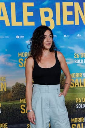 June 23, 2026, Madrid, Madrid, Spain: Spanish actress TAMARA CASELLAS poses for the media during the photocall for the presentation of the movie Morir no siempre sale bien held at Leclab Madrid. Directed by Claudia Pinto the black comedy film tells the story of two families from different social backgrounds forced to interact after the kidnapping of a corpse. The cinematic project explores social differences through irony and empathy offering a critical portrait of modern society. Madrid Spain  - ZUMAo127 20260623_zep_o127_048 Copyright: xHugoxOrtunox