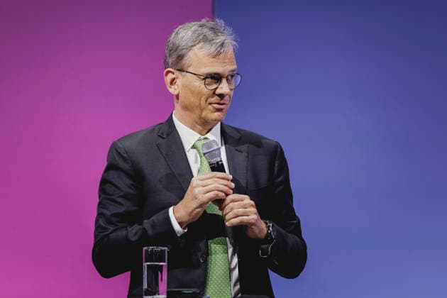 Dominik Asam, Vorstandsmitglied von SAP, aufgenommen im Rahmen vom Tag der Industrie vom Bundesverband der Deutschen Industrie (BDI) in Berlin, 23.06.2026. Berlin Deutschland *** Dominik Asam, member of the SAP Executive Board, photographed during Industry Day, an event organized by the Federation of German Industries (BDI) in Berlin, June 23, 2026, Berlin, Germany,detected_source_language Copyright: xFlorianxGaertnerx