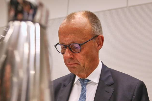 Berlin, Deutschland, 23.06.2026: Deutscher Bundestag: Unions-Fraktionssitzung: Bundeskanzler Friedrich Merz (CDU) *** Berlin, Germany, June 23, 2026 German Bundestag CDU CSU parliamentary group meeting Chancellor Friedrich Merz CDU,detected_source_language Copyright: xdtsxNachrichtenagenturx dts_124620