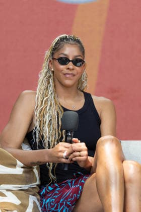 Candace Parker at Cannes Lions Festival Of Creativity Candace Parker attends the ‘Front row seat: Inside the future of live sports conference at ‘Amazon Port’ stage during the Cannes Lions, in Cannes, France on June 23, 2026. Photo by Shootpix ABACAPRESS.COM Cannes France  Copyright: xShootpix ABACAx