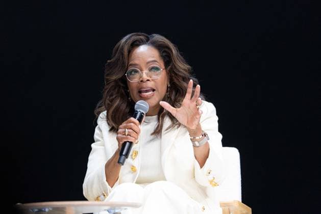 Oprah Winfrey at Cannes Lions Festival Of Creativity Oprah Winfrey attends the The Cannes LionHeart Seminar, a conversation with Phil Thomas, CannesLions chairman, during the 2026 Cannes Lions, in Cannes, France on June 23, 2026. Photo by Shootpix ABACAPRESS.COM Cannes France  Copyright: xShootpix ABACAx