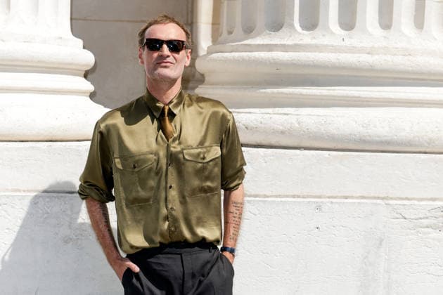 Augustin Trapenard arrives at the Saint Laurent Ready-to-Wear Men’s Spring Summer 2027 fashion show during Paris Fashion Week at the Bourse de Commerce Pinault Collection in Paris, France, on June 23, 2026. Olivier Borde, Bestimage. Celebrities await the Saint Laurent Men’s Spring Summer 2027 show as part of Paris Fashion Week on June 23, 2026, in Paris, France. Paris, France,detected_source_language  Copyright: xOLIVIERxBORDEx xBESTIMAGExOLIVIERxBORDEx xBESTIMAGEx
