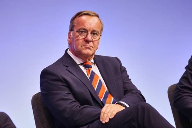 Berlin, Deutschland, 23.06.2026: EUREF-Campus: Tag der Industrie: Bundesminister der Verteidigung Boris Pistorius (SPD) *** Berlin, Germany, June 23, 2026 EUREF Campus Industry Day Federal Minister of Defense Boris Pistorius (SPD),detected_source_language Copyright: xdtsxNachrichtenagenturx dts_124699