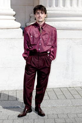Julien De Saint Jean arrives at the Saint Laurent Ready-to-Wear Men’s Spring Summer 2027 fashion show during Paris Fashion Week at the Bourse de Commerce Pinault Collection in Paris, France, on June 23, 2026. Olivier Borde, Bestimage. Celebrities await the Saint Laurent Men’s Spring Summer 2027 show as part of Paris Fashion Week on June 23, 2026, in Paris, France. Paris, France,detected_source_language  Copyright: xOLIVIERxBORDEx xBESTIMAGExOLIVIERxBORDEx xBESTIMAGEx