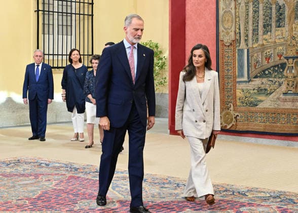 The King and Queen Preside Over the Annual Meeting of the Board of Trustees of the Princess of Asturias Foundation King Felipe VI and Queen Letizia during the annual meeting of the Board of Trustees of the Princess of Asturias Foundation, held at the Royal Palace of El Pardo on June 23, 2026, in Madrid, Spain CELEBRITIES ROYALTY BOARD OF TRUSTEES MEETING PRINCESS OF ASTURIAS José Madrid Madrid Spain,detected_source_language  Copyright: xJosÃ xOlivax 7617821