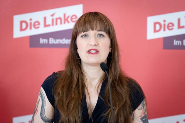Pressestatement, Bundestag, Fraktion, Die Linke Pressestatement, Bundestag, Die Linke, Fraktionsvorsitzende, Heidi Reichinnek Berlin Berlin GER *** Press Statement, Bundestag, Parliamentary Group, The Left Press Statement, Bundestag, The Left, Parliamentary Group Chair, Heidi Reichinnek Berlin Berlin GER,detected_source_language