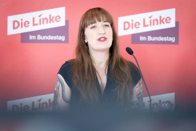 Pressestatement, Bundestag, Fraktion, Die Linke Pressestatement, Bundestag, Die Linke, Fraktionsvorsitzende, Heidi Reichinnek Berlin Berlin GER *** Press Statement, Bundestag, Parliamentary Group, The Left Press Statement, Bundestag, The Left, Parliamentary Group Chair, Heidi Reichinnek Berlin Berlin GER,detected_source_language