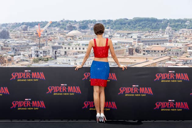 IPA85978607 - Tom Holland and Zendaya Attend the Spider-Man: Brand New Day Photocall in Rome on June 23, 2026  Copyright: xMaurizioxD Avanzox xDxAvanzo Provvisionatox 85978607