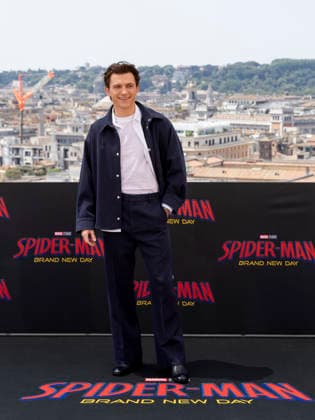 IPA85978551 - Tom Holland and Zendaya Attend the Spider-Man: Brand New Day Photocall in Rome on June 23, 2026  Copyright: xMaurizioxD Avanzox xDxAvanzo Provvisionatox 85978551