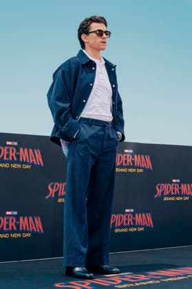 Tom Holland beim Photocall zum Kinofilm Spider-Man: Brand New Day auf der Terasse vom Hotel de la Ville. Rom, 23.06.2026 *** Tom Holland at the photocall for the movie Spider-Man Foto:xA.xM.xTinghinox xFuturexImagex spiderman_rom_6601