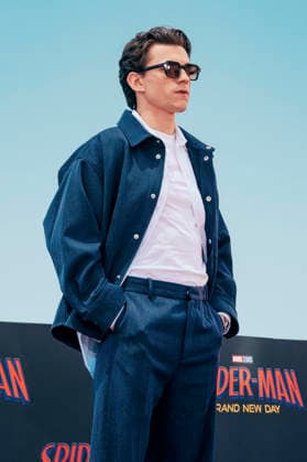 Tom Holland beim Photocall zum Kinofilm Spider-Man: Brand New Day auf der Terasse vom Hotel de la Ville. Rom, 23.06.2026 *** Tom Holland at the photocall for the movie Spider-Man Foto:xA.xM.xTinghinox xFuturexImagex spiderman_rom_6602