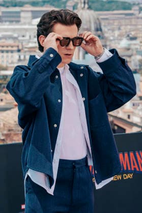 Tom Holland beim Photocall zum Kinofilm Spider-Man: Brand New Day auf der Terasse vom Hotel de la Ville. Rom, 23.06.2026 *** Tom Holland at the photocall for the movie Spider-Man Foto:xA.xM.xTinghinox xFuturexImagex spiderman_rom_6612