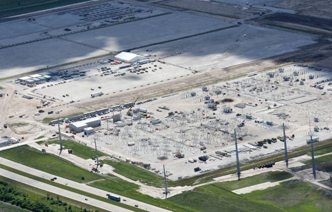 June 23, 2026, Mount Pleasant, Wisconsin, USA: Microsoft announced Tuesday June 23, 2026 the completion of Ã¢â‚¬oeFairwater,Ã¢â‚¬Â their first data center in Mount Pleasant, Wisconsin, and that it is fully operational. Company president Brad Smith said Ã¢â‚¬oeWisconsin is now home to the world s most powerful supercomputer.Ã¢â‚¬Â Then-President Joseph R. Biden attended the initial announcement of the project in May 2024. Additional Microsoft data centers are under construction adjacent to Fairwater, and about a mile north, shown here June 19. The company has committed more than .3 billion to the realize the projects. Some of the Microsoft land was purchased from Foxconn whose 2018 projects fell well short of expectations including then-Pr  - ZUMAh154 20260623_znp_h154_003 Copyright: xMarkxHertzbergx
