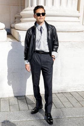 Rami Malek arrives at the second Saint Laurent Ready-to-Wear Men’s Spring Summer 2027 fashion show during Paris Fashion Week at the Bourse de Commerce Pinault Collection in Paris, France, on June 23, 2026. Olivier Borde, Bestimage. Celebrities await the Saint Laurent Men’s Spring Summer 2027 show as part of Paris Fashion Week on June 23, 2026, in Paris, France. Paris, France,detected_source_language  Copyright: xOLIVIERxBORDEx xBESTIMAGExOLIVIERxBORDEx xBESTIMAGEx