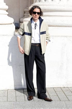 Sofia Malamute at the end of the second Saint Laurent Ready-to-Wear Men’s Spring Summer 2027 fashion show during Paris Fashion Week at the Bourse de Commerce Pinault Collection in Paris, France, on June 23, 2026. Olivier Borde, Bestimage. Celebrities await the Saint Laurent Men’s Spring Summer 2027 show as part of Paris Fashion Week on June 23, 2026, in Paris, France. Paris, France,detected_source_language  Copyright: xOLIVIERxBORDEx xBESTIMAGExOLIVIERxBORDEx xBESTIMAGEx