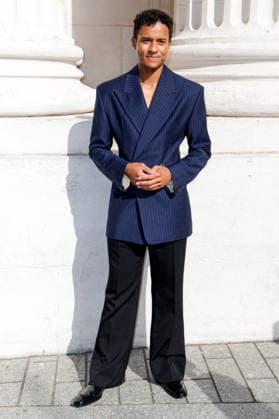 Jaafar Jackson arrives at the second Saint Laurent Ready-to-Wear Men’s Spring Summer 2027 fashion show during Paris Fashion Week at the Bourse de Commerce Pinault Collection in Paris, France, on June 23, 2026. Olivier Borde, Bestimage. Celebrities await the Saint Laurent Men’s Spring Summer 2027 show as part of Paris Fashion Week on June 23, 2026, in Paris, France. Paris, France,detected_source_language  Copyright: xOLIVIERxBORDEx xBESTIMAGExOLIVIERxBORDEx xBESTIMAGEx