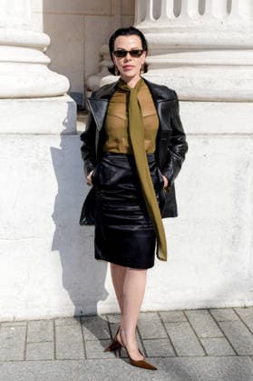 Debi Mazar arrives at the second Saint Laurent Ready-to-Wear Men’s Spring Summer 2027 fashion show during Paris Fashion Week at the Bourse de Commerce Pinault Collection in Paris, France, on June 23, 2026. Olivier Borde, Bestimage. Celebrities await the Saint Laurent Men’s Spring Summer 2027 show as part of Paris Fashion Week on June 23, 2026, in Paris, France. Paris, France,detected_source_language  Copyright: xOLIVIERxBORDEx xBESTIMAGExOLIVIERxBORDEx xBESTIMAGEx