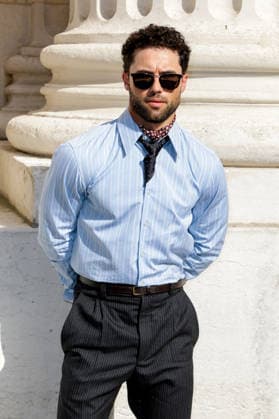 Robbie Graham Kuntz at the end of the second Saint Laurent Ready-to-Wear Mens Spring Summer 2027 fashion show during Paris Fashion Week at the Bourse de Commerce Pinault Collection in Paris, France, on June 23, 2026. Olivier Borde, Bestimage. Celebrities await the Saint Laurent Men’s Spring Summer 2027 show as part of Paris Fashion Week on June 23, 2026, in Paris, France. Paris, France,detected_source_language  Copyright: xOLIVIERxBORDEx xBESTIMAGExOLIVIERxBORDEx xBESTIMAGEx