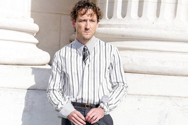 Lewis Pullman arrives at the second Saint Laurent Ready-to-Wear Men’s Spring Summer 2027 fashion show during Paris Fashion Week at the Bourse de Commerce Pinault Collection in Paris, France, on June 23, 2026. Olivier Borde, Bestimage. Celebrities await the Saint Laurent Men’s Spring Summer 2027 show as part of Paris Fashion Week on June 23, 2026, in Paris, France. Paris, France,detected_source_language  Copyright: xOLIVIERxBORDEx xBESTIMAGExOLIVIERxBORDEx xBESTIMAGEx