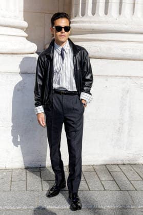 Rami Malek arrives at the second Saint Laurent Ready-to-Wear Men’s Spring Summer 2027 fashion show during Paris Fashion Week at the Bourse de Commerce Pinault Collection in Paris, France, on June 23, 2026. Olivier Borde Bestimage Celebrities await the Saint Laurent Men’s Spring Summer 2027 show as part of Paris Fashion Week on June 23, 2026, in Paris, France. Paris, France,detected_source_language  Copyright: xOLIVIERxBORDEx xBESTIMAGExOLIVIERxBORDEx xBESTIMAGEx