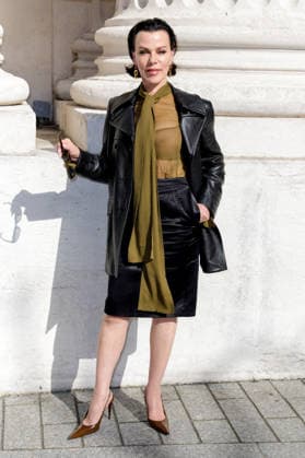 Debi Mazar arrives at the second Saint Laurent Ready-to-Wear Men’s Spring Summer 2027 fashion show during Paris Fashion Week at the Bourse de Commerce Pinault Collection in Paris, France, on June 23, 2026. Olivier Borde, Bestimage. Celebrities await the Saint Laurent Men’s Spring Summer 2027 show as part of Paris Fashion Week on June 23, 2026, in Paris, France. Paris, France,detected_source_language  Copyright: xOLIVIERxBORDEx xBESTIMAGExOLIVIERxBORDEx xBESTIMAGEx