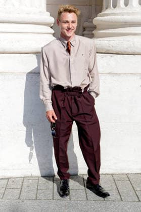 Ben Hardy at the end of the second Saint Laurent Ready-to-Wear Men’s Spring Summer 2027 fashion show during Paris Fashion Week at the Bourse de Commerce Pinault Collection in Paris, France, on June 23, 2026. Olivier Borde, Bestimage. Celebrities await the Saint Laurent Men’s Spring Summer 2027 show as part of Paris Fashion Week on June 23, 2026, in Paris, France. Paris, France,detected_source_language  Copyright: xOLIVIERxBORDEx xBESTIMAGExOLIVIERxBORDEx xBESTIMAGEx