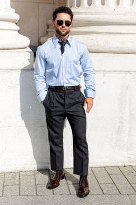 Robbie Graham Kuntz at the end of the second Saint Laurent Ready-to-Wear Mens Spring Summer 2027 fashion show during Paris Fashion Week at the Bourse de Commerce Pinault Collection in Paris, France, on June 23, 2026. Olivier Borde Bestimage Celebrities await the Saint Laurent Men’s Spring Summer 2027 show as part of Paris Fashion Week on June 23, 2026, in Paris, France. Paris, France,detected_source_language  Copyright: xOLIVIERxBORDEx xBESTIMAGExOLIVIERxBORDEx xBESTIMAGEx